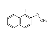 1-Iodo-2-methoxynaphthalene Structure