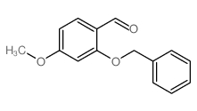 2-(Benzyloxy)-4-methoxybenzenecarbaldehyde Structure