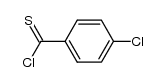 4-chloro(thiobenzoyl) chloride Structure