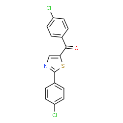 (4-Chlorophenyl)[2-(4-chlorophenyl)-1,3-thiazol-5-yl]methanone picture