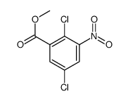 Methyl2,5-dichloro-3-nitrobenzoate Structure