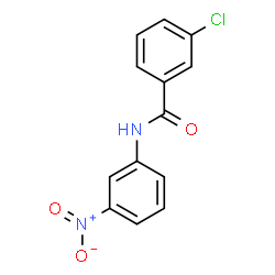 3-Chloro-N-(3-nitrophenyl)benzamide结构式