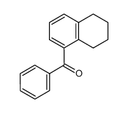 Phenyl(5,6,7,8-tetrahydronaphthalen-1-yl) ketone Structure