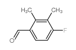 4-Fluoro-2,3-dimethylbenzaldehyde structure