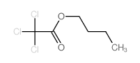 Acetic acid,2,2,2-trichloro-, butyl ester结构式