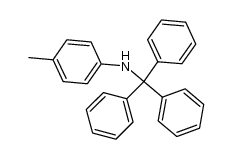 N-trityl-p-toluidine Structure