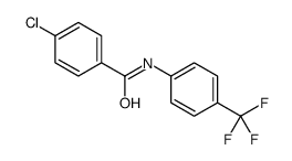 4-Chloro-N-[4-(trifluoromethyl)phenyl]benzamide Structure