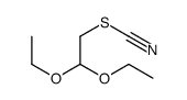 2,2-diethoxyethyl thiocyanate结构式