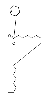 2,3-diazabicyclo[2.2.2]oct-2-en-4-ylmethyl hexadecanoate结构式