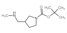 1-Boc-3-(methylaminomethyl)-pyrrolidine Structure
