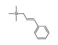 trimethyl-[(E)-3-phenylprop-2-enyl]silane Structure