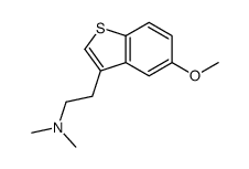 2-(5-methoxy-1-benzothiophen-3-yl)-N,N-dimethylethanamine Structure