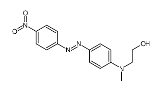 2-[N-methyl-4-[(4-nitrophenyl)diazenyl]anilino]ethanol结构式