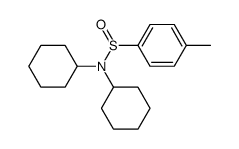 N-dicyclohexyl-p-toluenesulfinamide Structure