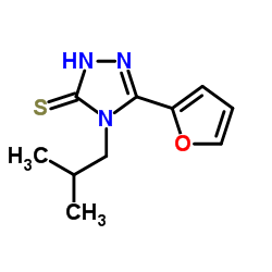 5-(2-Furyl)-4-isobutyl-2,4-dihydro-3H-1,2,4-triazole-3-thione图片