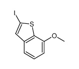2-iodo-7-methoxy-1-benzothiophene Structure