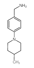 [4-(4-methylpiperidin-1-yl)phenyl]methanamine picture