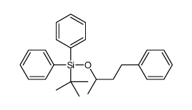 tert-butyl-diphenyl-(4-phenylbutan-2-yloxy)silane结构式