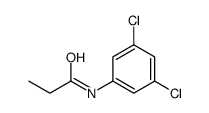 N-(3,5-dichlorophenyl)propanamide Structure