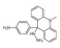 4-(9-hydrazinyl-10-methylacridin-9-yl)aniline Structure