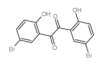 1,2-Ethanedione,1,2-bis(5-bromo-2-hydroxyphenyl)- Structure