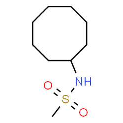 N-cyclooctylmethanesulfonamide Structure