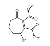 3-Bromo-7-oxo-1-cycloheptene-1,2-dicarboxylic acid dimethyl ester picture