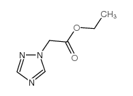 ethyl 2-(1h-1,2,4-triazol-1-yl)acetate structure