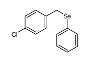 1-chloro-4-(phenylselanylmethyl)benzene Structure