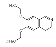 6,7-DIETHOXY-3,4-DIHYDROISOQUINOLINE HYDROCHLORIDE结构式