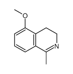 Isoquinoline, 3,4-dihydro-5-methoxy-1-methyl- (9CI) Structure