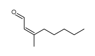 methyl-3 octen-2(Z) al Structure