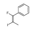 (1-fluoro-2-iodoprop-1-enyl)benzene Structure