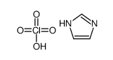 1H-imidazole,perchloric acid Structure
