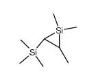 1,1,2-trimethyl-3-trimethylsilanyl-silirane结构式
