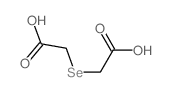 Acetic acid, 2,2-selenobis-结构式