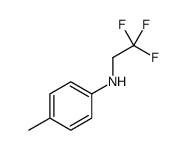 4-methyl-N-(2,2,2-trifluoroethyl)aniline Structure