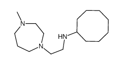 N-[2-(4-methyl-1,4-diazepan-1-yl)ethyl]cyclooctanamine Structure
