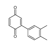 2,5-Cyclohexadiene-1,4-dione, 2-(3,4-dimethylphenyl)- (9CI) picture