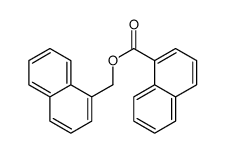 naphthalen-1-ylmethyl naphthalene-1-carboxylate结构式