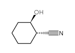 trans-2-cyano-1-cyclohexanol Structure