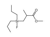 methyl 3-[fluoro(dipropyl)silyl]-2-methylpropanoate结构式