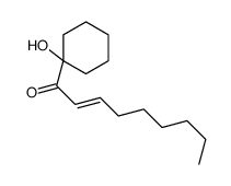 1-(1-hydroxycyclohexyl)non-2-en-1-one Structure