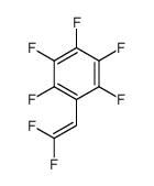 1-(2,2-difluoroethenyl)-2,3,4,5,6-pentafluorobenzene Structure