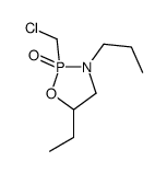 2-(chloromethyl)-5-ethyl-3-propyl-1,3,2λ5-oxazaphospholidine 2-oxide Structure