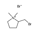 2-bromomethyl-1,1-dimethyl-pyrrolidinium, bromide Structure