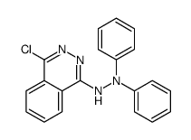 2-(4-chlorophthalazin-1-yl)-1,1-diphenylhydrazine Structure