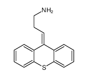 3-thioxanthen-9-ylidenepropan-1-amine结构式