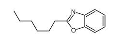 2-Hexylbenzoxazole structure