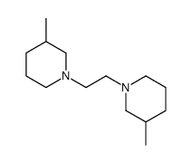 1,1'-ethylenebis[3-methylpiperidine] Structure
